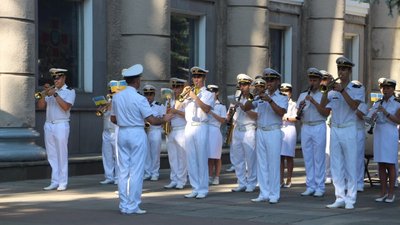 Оркестр ВМС з Одеси візьме участь у параді до Дня Незалежності Оркестр ВМС з Одеси візьме участь у параді до Дня Незалежності