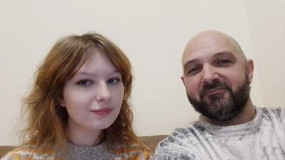 Андрій Русенко з дочкою