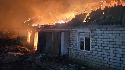 Пожежа в Богодухові