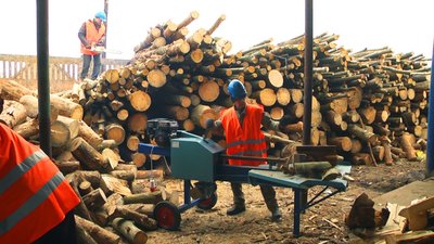 "Працюють на електроенергії і на бензині": "Вінницяоблтеплоенерго" закупило три дровоколи "Працюють на електроенергії і на бензині": "Вінницяоблтеплоенерго" закупило три дровоколи