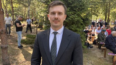 На Волині перепоховали останки людей, знайдені під час пошукових робіт На Волині перепоховали останки людей, знайдені під час пошукових робіт
