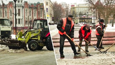 З кропивницьких вулиць вивозять сніг З кропивницьких вулиць вивозять сніг