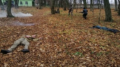 На Тернопільщині відтворили бій УПА з загоном НКВС На Тернопільщині відтворили бій УПА з загоном НКВС