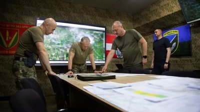 Олександр Сирський побував на Костянтинівському напрямку