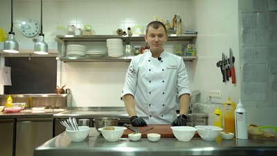 Василь Дерев'янко шеф-кухар з Кропивницького Василь Дерев'янко шеф-кухар з Кропивницького
