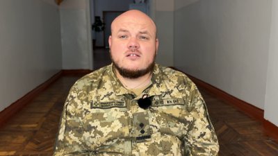 Підполковник, діючий військовий та колишній військовополонений Олександр Заморський