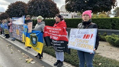 В Умані відбулася акція на підтримку зниклих безвісти та полонених військових