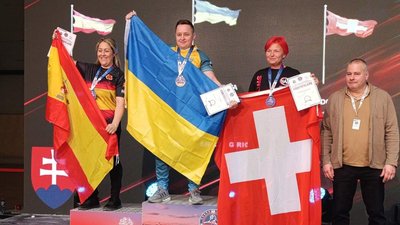 Лілія Занько — чемпіонка Європи з армрестлінгу