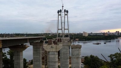 На онлайн-конференції розповіли про перебіг будівництва мостів у Запоріжжі
