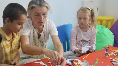 Кіно та майстер-класи. В Охтирці організовують літній відпочинок для дітей Кіно та майстер-класи. В Охтирці організовують літній відпочинок для дітей