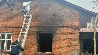 Під час пожежі на Тернопільщині загинув чоловік