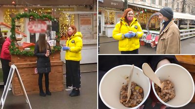 У Кропивницькому перехожим роздають кутю У Кропивницькому перехожим роздають кутю