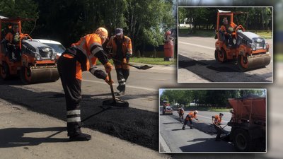 У Житомирі завершують ямковий ремонт головних вулиць міста