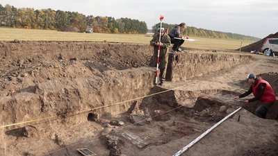 Археологи проводять розкопки на Більському городищі