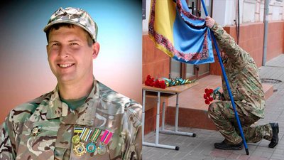"Загинув за Україну, бо дуже її любив". У Херсоні вшанували пам'ять загиблого на Сході нацгвардійця