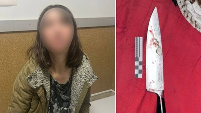 Правоохоронці оголосили підозру жінці у нанесенні ножових поранень знайомому