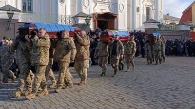 Прощання у Луцьку 3 січня