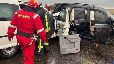 Фото з місця ДТП Фото з місця ДТП