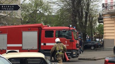 В Одесі у відділенні поліції спалахнула пожежа