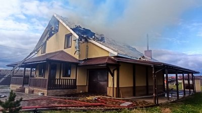 У Старому Лисці на Івано-Франківщині горів житловий будинок