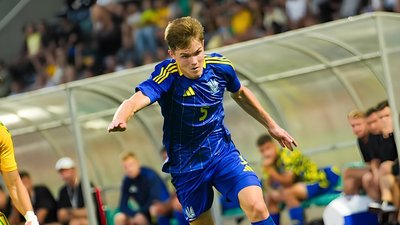 Сергій Корнійчук у складі України U21 у відборі на Євро-2027