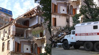 Обвал на Ясній в Одесі: рятувальники завершують розбирати завали