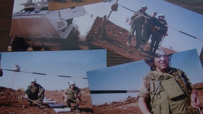 Блакитний шолом одягав двічі: історія Волинського миротворця Блакитний шолом одягав двічі: історія Волинського миротворця
