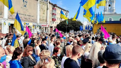 Святкування Дня незалежності у Сумах (ФОТО)