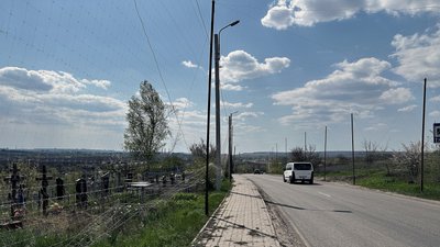 Дорога між Слов'янськом та Краматорськом, 17 квітня 2026 року