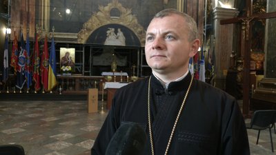 Військовий капелан Андрій Сіданич Військовий капелан Андрій Сіданич