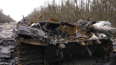 Спалена російська техніка Спалена російська техніка