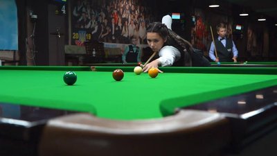 Маргарита Лісовенко стала чемпіонкою України зі снукеру