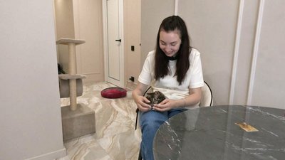 Евакуйований кіт Кавун із Херсонщини знайшов домівку в Луцьку Евакуйований кіт Кавун із Херсонщини знайшов домівку в Луцьку