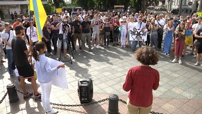 В Одесі пройшла акція на підтримку української мови В Одесі пройшла акція на підтримку української мови