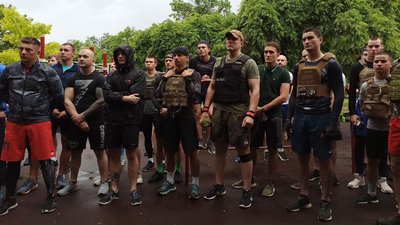 У Миколаєві відбулось тренування з кросфіту