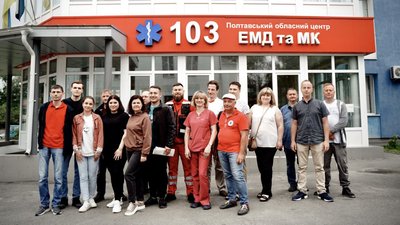 Медики з Полтавщини надають допомогу жителям Херсонської області