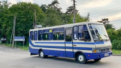 Автобус на Львівщині