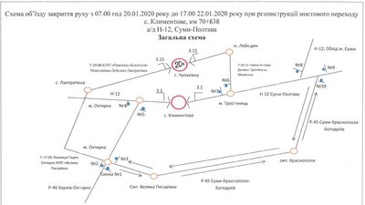 Міст у Климентове закриють на три дні через будівельні роботи Міст у Климентове закриють на три дні через будівельні роботи