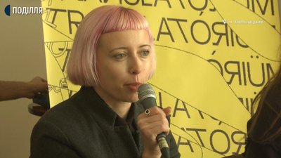 Директорка літературно-перекладацького фестивалю TRANSLATORIUM Тетяна Родіонова. Директорка літературно-перекладацького фестивалю TRANSLATORIUM Тетяна Родіонова.
