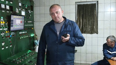 Працівник "Волиньторфу" Юрій Ковальчук