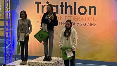 Спортсменка з Дніпропетровщини – призерка чемпіонату України з триатлону