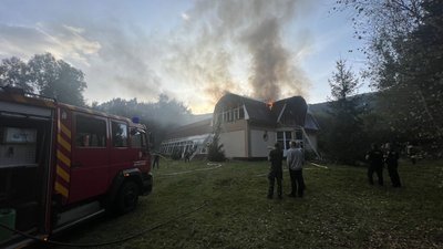 Пожежа на Закарпатті