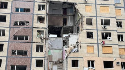 обвал у будинку у Дніпрі, атака шахедом