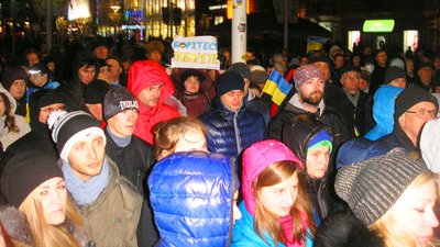 Від акцій за ЄС до протистояння «руській весні». 12 знакових подій Євромайдану Дніпра в фото Від акцій за ЄС до протистояння «руській весні». 12 знакових подій Євромайдану Дніпра в фото