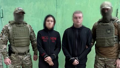 Затримані, яких підозрюють у спробі теракту в Запоріжжі