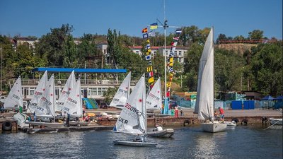 Вперше за часи незалежності черкащани взяли участь у змаганнях з вітрильного спорту