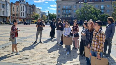 екскурсія в Кропивницькому, Вікторія Стариченко
