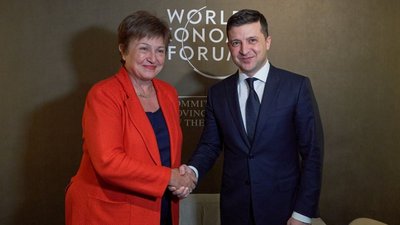 Зеленський обговорив з директором МВФ розширенння фінансування