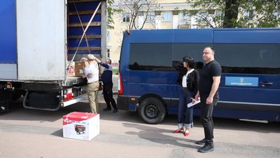 З Хмельниччини передали пальне та генератори Харківщині З Хмельниччини передали пальне та генератори Харківщині
