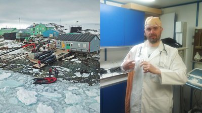 Рівненський анестезіолог розповів про рік на Антарктиді Рівненський анестезіолог розповів про рік на Антарктиді